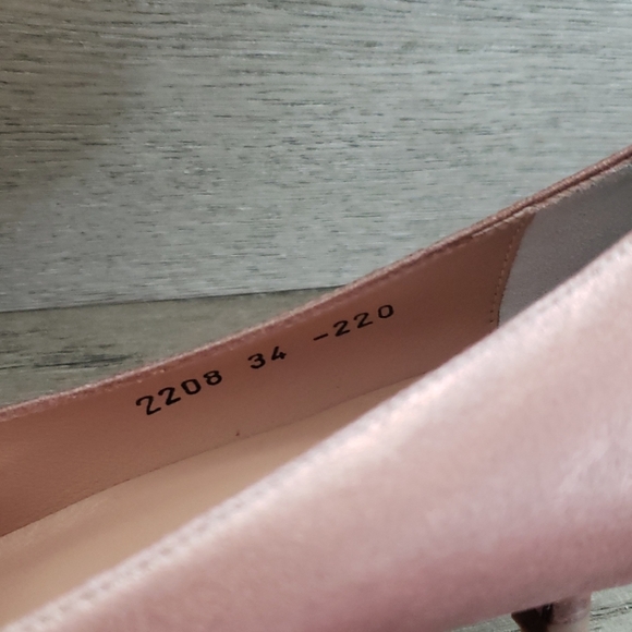 Pink kitten heels pump - Picture 3 of 5